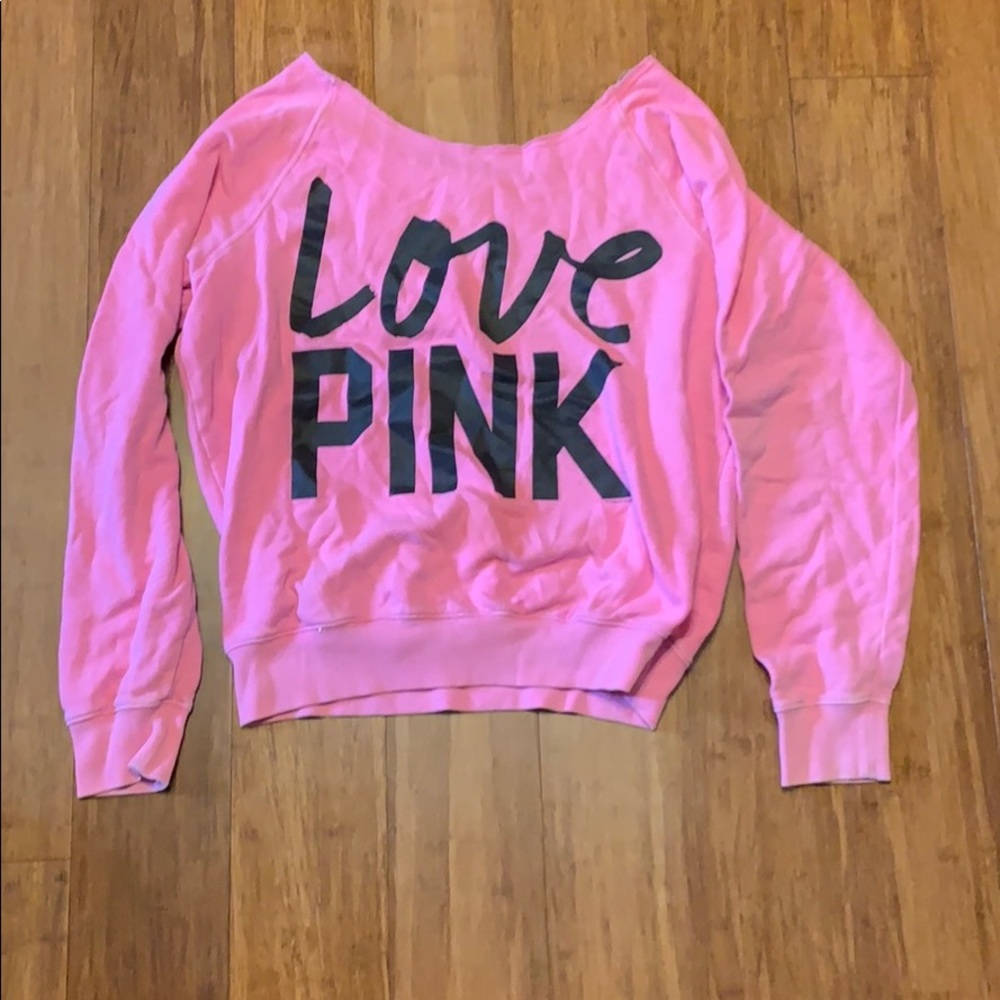 Pink sweatshirt